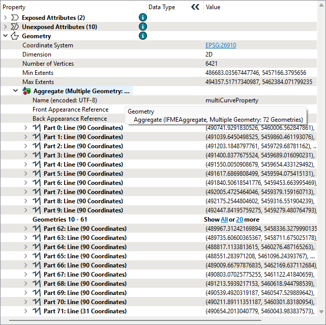 Multiple Geometry: 72 Geometries